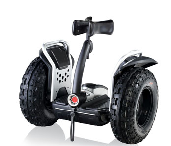 Electric 2 wheel hands free scooter for film makers - Click Image to Close