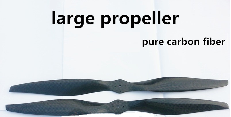 carbon fiber large propellers 2 blades 50 inches (CW/CCW) - Click Image to Close