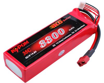 Kypom 14.8v 2200mah 30C Battery For helicopter - Click Image to Close