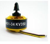 HL W51-34 350KV Outrunner Brushless Disk Type Motor for Multi-ro - Click Image to Close