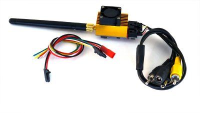 FPV 5.8G 600mW A/V Transmitter Module (TX) - Golden Edition - Click Image to Close