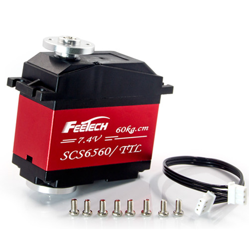 FEETECH SCS6560 TTL Serial bus High Torque Programmable Robot Servo for Automatic machinery