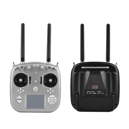 TTSRC X9 Remote Control 2.4G 9CH Transmitter & X9D Receiver - Click Image to Close