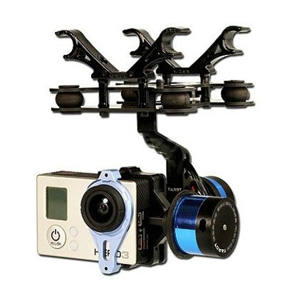 TAROT 2-Axis Brushless Gimbal Assembly T-2D for Gopro Hero 3 - Click Image to Close
