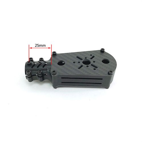 20mm Carbon Tube Motor Mount Seat Holder Black for RC Quadcopter Multicopter DIY Accessories RC Drone