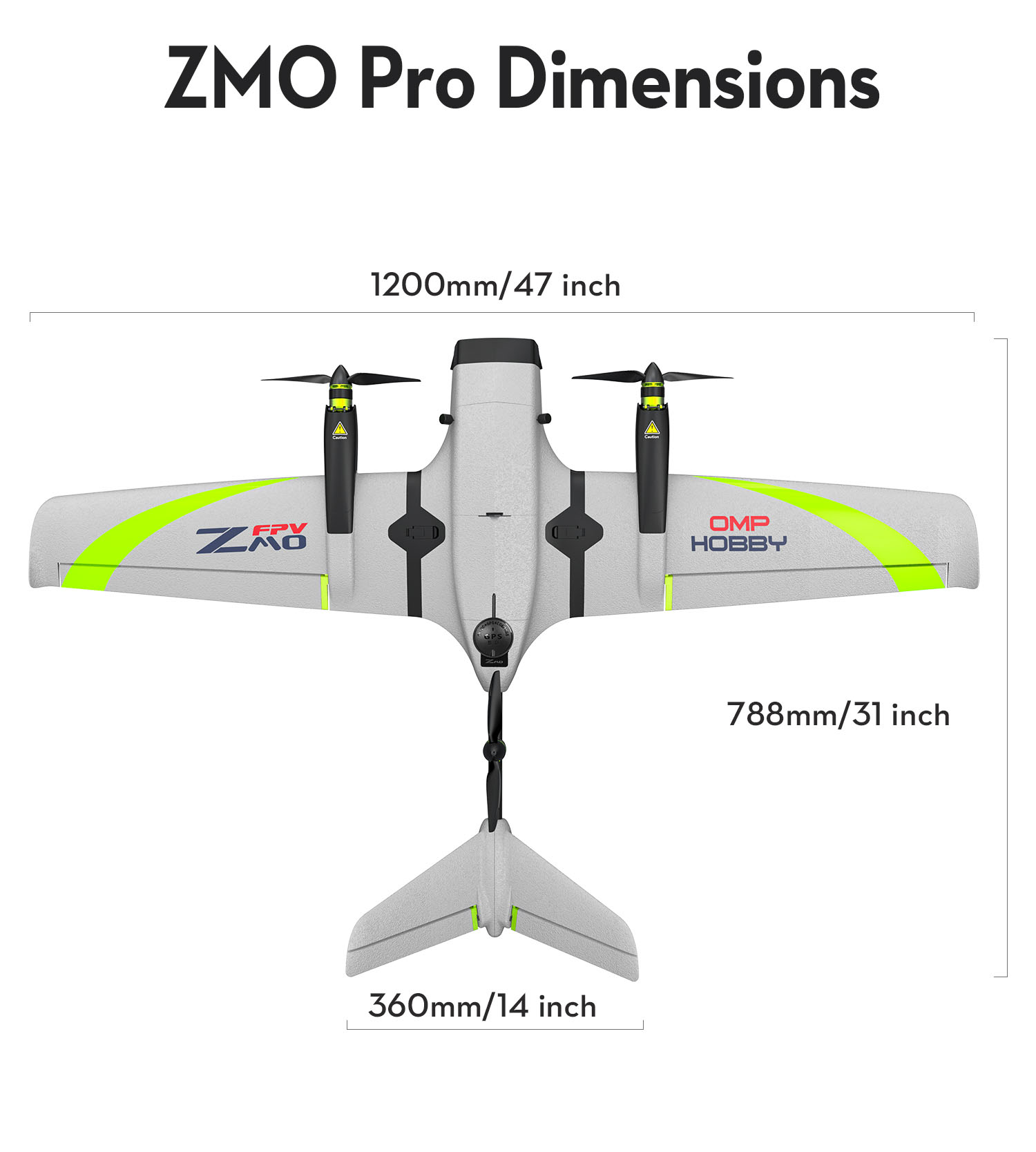 ZMO PRO VTOL FPV Aircraft ZMO PRO MK15 ZMO PRO HM30+Zorro or ZMO PRO BNF