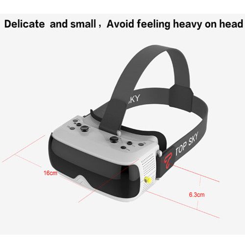 TOPSKY Prime 1S 5.8G 48CH 2.4 Inch FPV Goggles Diversity Receive - Click Image to Close