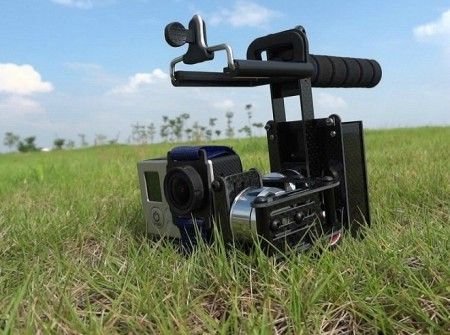 2 Axis Handheld Brushless Gimbal for go pro RTF - Click Image to Close