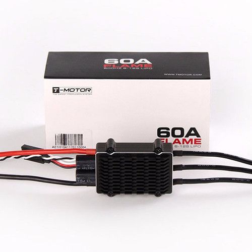 "T-motor FLAME 60A (6-12s 600HZ NO BEC) waterproof Brushless ESC - Click Image to Close