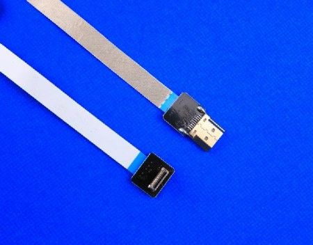 Super Soft Shielded Mini HDMI to HDMI Conversion Cable - 50CM - Click Image to Close