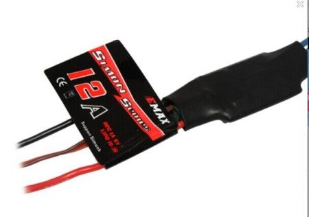 EMAX Simon Series Brushless Speed controller 12A ESC 1-3S Lipo - Click Image to Close