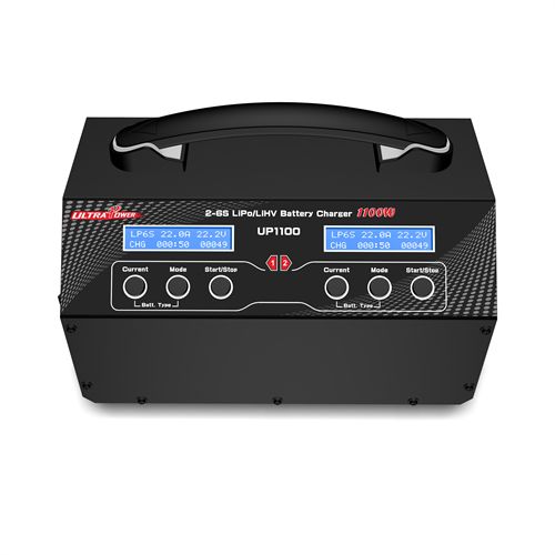 Ultra Power UP1100 2-6S 1100W 22A Dual Channel Charger - Click Image to Close