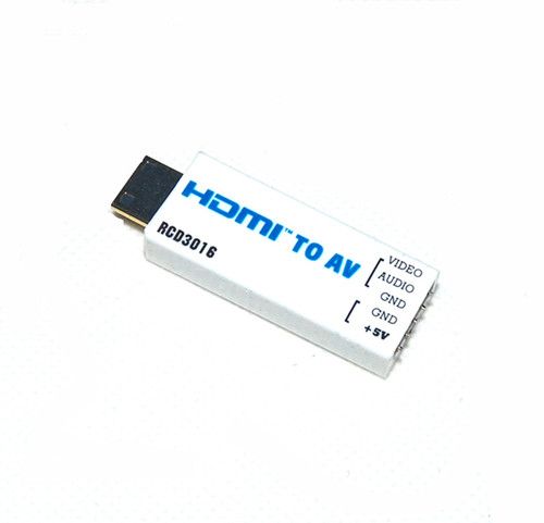 Mini HDMI to AV Converter Set for GH3 GH4 BMPCC 5D Nex