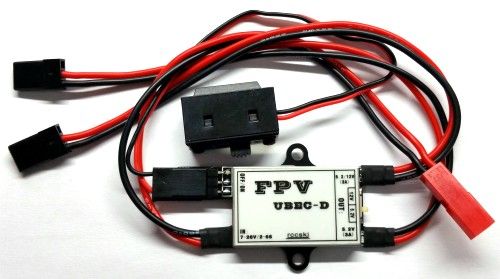 2-6S FPV UBEC-D FOR 1.2G 5.8G Wireless Audio Video - Click Image to Close