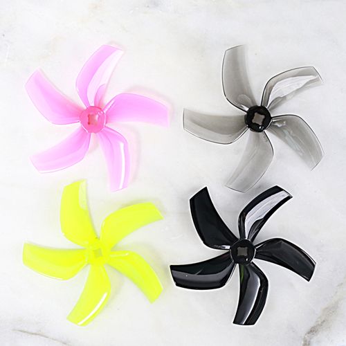 4pcs/2pairs Gray Yellow Pink Black GEMFAN D76 Ducted 76mm 3inch - Click Image to Close