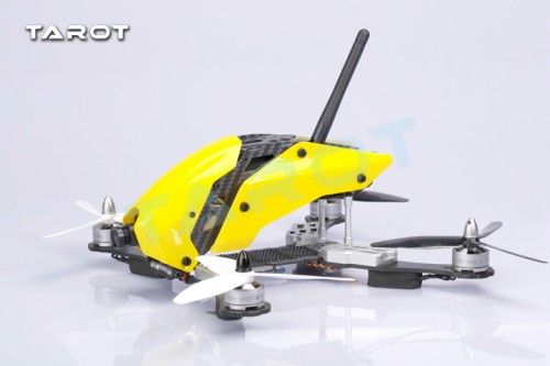 Tarot 250 250mm 4-Axis Carbon Fiber Quadcopter Frame with Landin - Click Image to Close