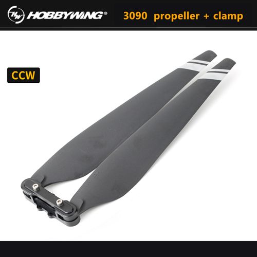 3090 Folding Propeller CCW & CW With Clamp for Hobbywing X8 - Click Image to Close