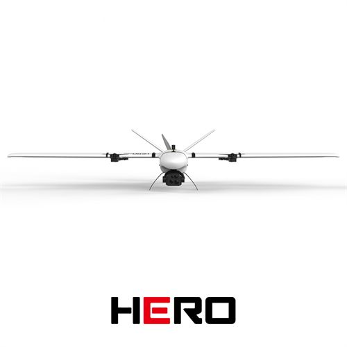Makeflyeasy HERO VTOL Aerial survey carrier Vertical take-off landing fixed wing Surveying mapping Monitoring RC Airplane KIT
