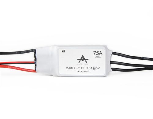 TMOTOR AT75A 2-6S Fixed Wing ESC For Outdoor Airplanes