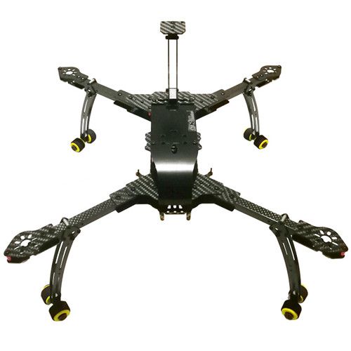 DIY DH410 pro FPV 3K pure carbon folding frame with landing gear 410mm wheelbase quadcopter drones