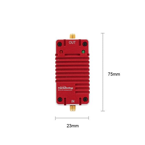 2.4G Radio Signal Amplifier Booster Original Turbo wing - Click Image to Close