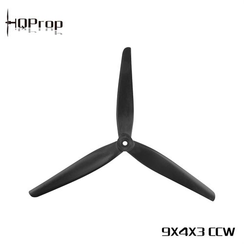 1PCS HQPROP 9X4X3 9043 Propeller 3-blade Paddle Glass Fiber Reinforced Nylon CCW or CW Props for RC FPV Racing Drone