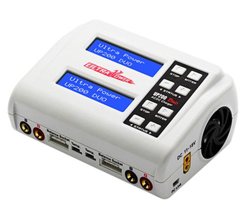 Ultra Power UP200 DUO AC DC 100W Lipo Battery Balance Charger