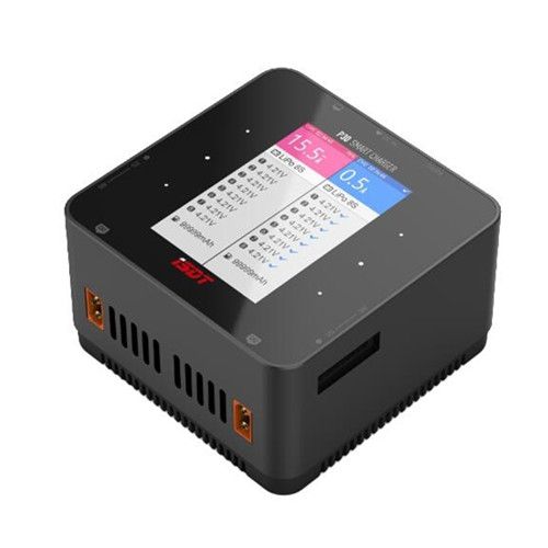 ISDT P30 1000WX2 30AX2 High Power Dual Channel Snychronous Bluetooth BattGo Charger for 1-8S Lipo Battery