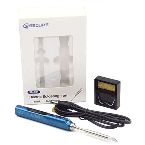 SEQURE 65W Digital OLED Programmable Portable SQ-001 Mini Soldering Iron with TS-K Solder Tip