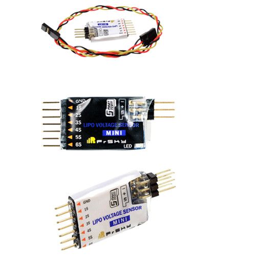 FrSky Mini LiPo Voltage Sensor MLVSS w/Smart Port - Click Image to Close