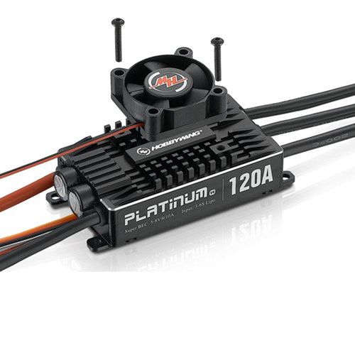 Hobbywing Platinum Pro V4 120A 3-6S Lipo BEC Empty Mold Brushless ESC for RC Drone Quadcopter Helicopter PLT120A