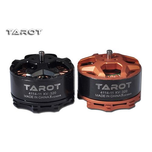Tarot 4114/320KV Brushless Motor Multi-copter orange or black - Click Image to Close
