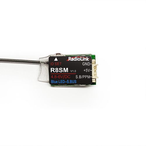 Radiolink 2.4GHz Super Mini R8SM 8 Channels RC Receiver SBUS/PPM - Click Image to Close