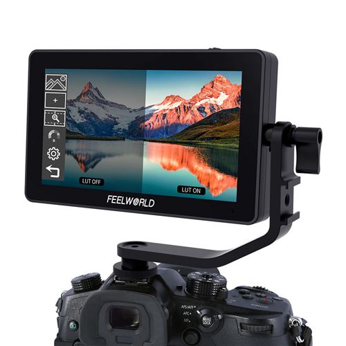 FEELWORLD F6 PLUS 5.5 Inch on DSLR Field Monitor HD IPS Touch - Click Image to Close