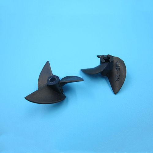 1Pairs 3 Blades Nylon Positive Reverse Propeller for RC Boat - Click Image to Close