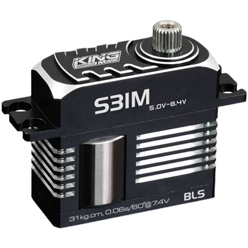 KINGMAX S31M 52g 31kg.cm digital steel gears mini servos - Click Image to Close