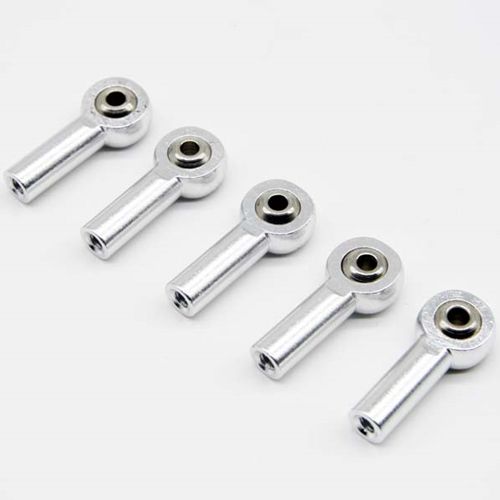 5PCS M3×26mm Silver Metal Ball Joint Connector servo Pull rod head Ball Head Buckle For RC Truck Buggy Crawler Car Refit Parts