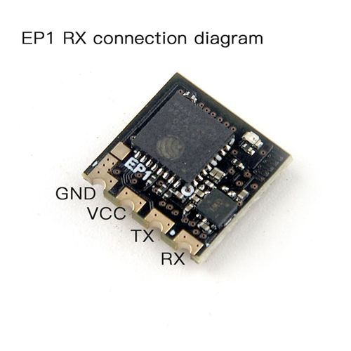ELRS PP 2.4GHz EP1 RX Receiver SX1280 EXPRESSLRS Nano Long Range - Click Image to Close