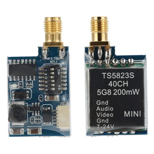 TS5823S 5.8G 200mW 40 Channels Mini Wireless Transmitter - Click Image to Close