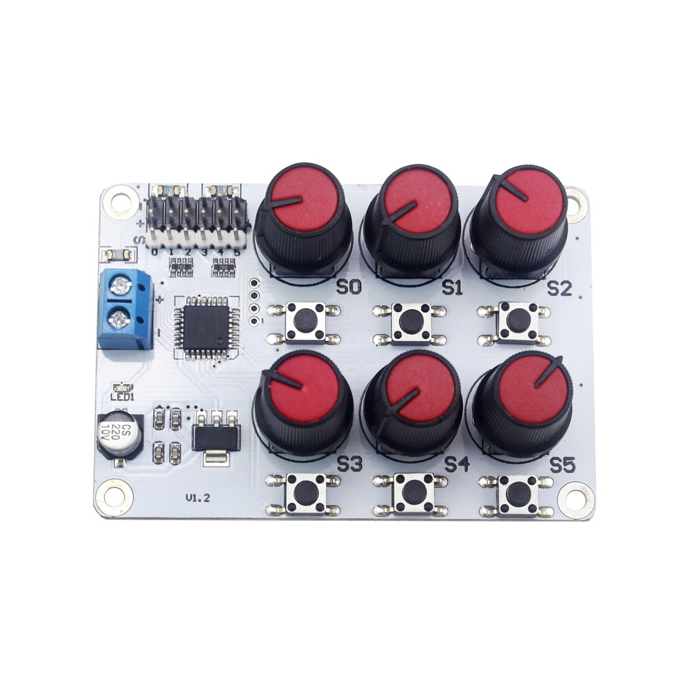 6 CH Servo Controller board with Over-Current Protection - Click Image to Close