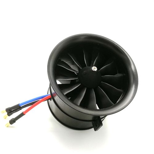 70mm 12 Blades Ducted Fan EDF Unit with 6S 2300KV BrushlessMotor - Click Image to Close