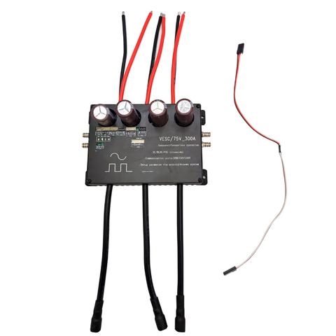 22KW 300A VESC 75V 16S electric motorcycle efoil BLDC controller - Click Image to Close