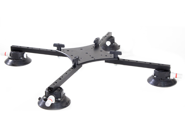 BGC Car Gimbal external Mounting plate with 4 heavy duty suction cups