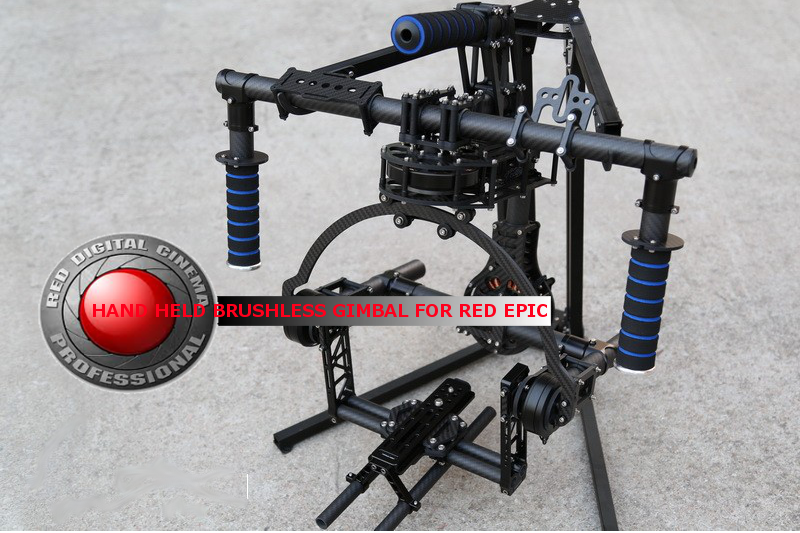 RED Epic 3-Axis hand held Brushless Gimbal for RED Epic Scarlet