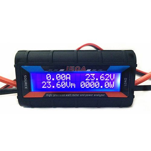 3IN1 Power Analyzer 200A High Precision Watt Meter LCD Monitor Volt Tester