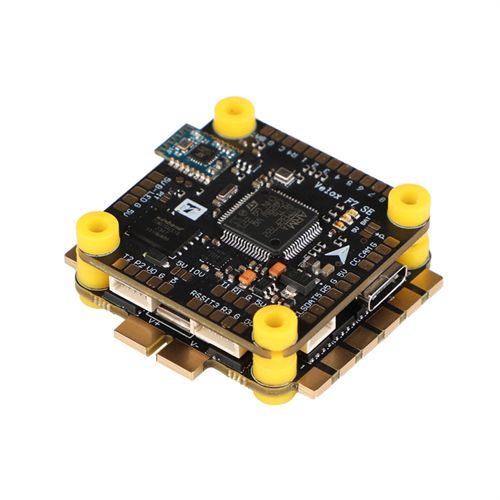 T-MOTOR Velox CINE F7 FC+V50A SE 4-in-1 ESC Stack HD Analog Flight Controller Double BEC For RC FPV Racing Freestyle Drone
