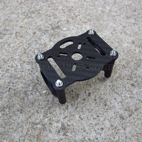 Motor mount A with plastic clamps