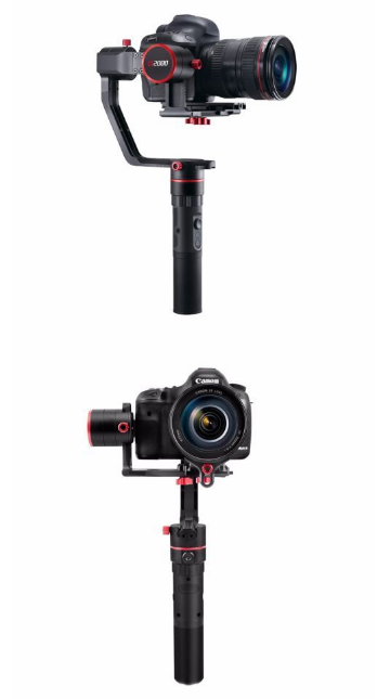Feiyu A2000 3-Axis Gimbal Handheld Stabilizer for Mirrorless DSL - Click Image to Close