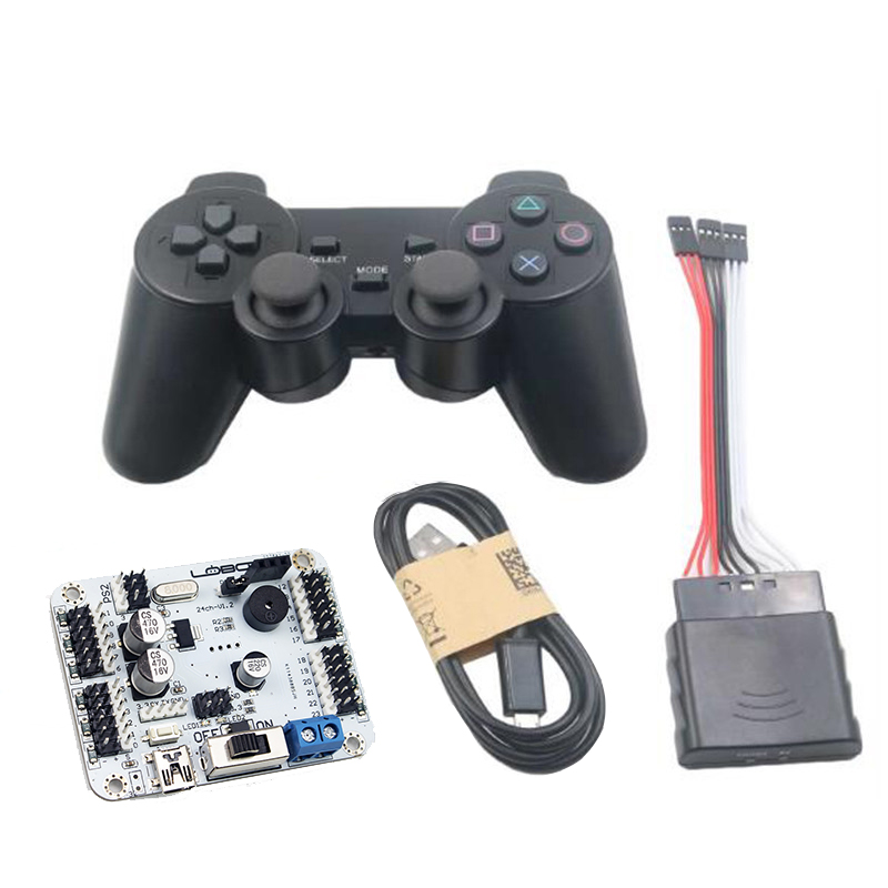 LOBOT 24 Channel Robot Servo Control Board Servo Motor Controller PS2 Wireless Control USB/UART Connection Mode Robot Toy Drone