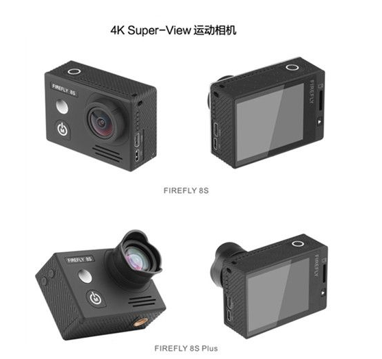 Hawkeye Firefly 8S 4K 170 Degree Super-View Bluetooth WiFi Camer - Click Image to Close